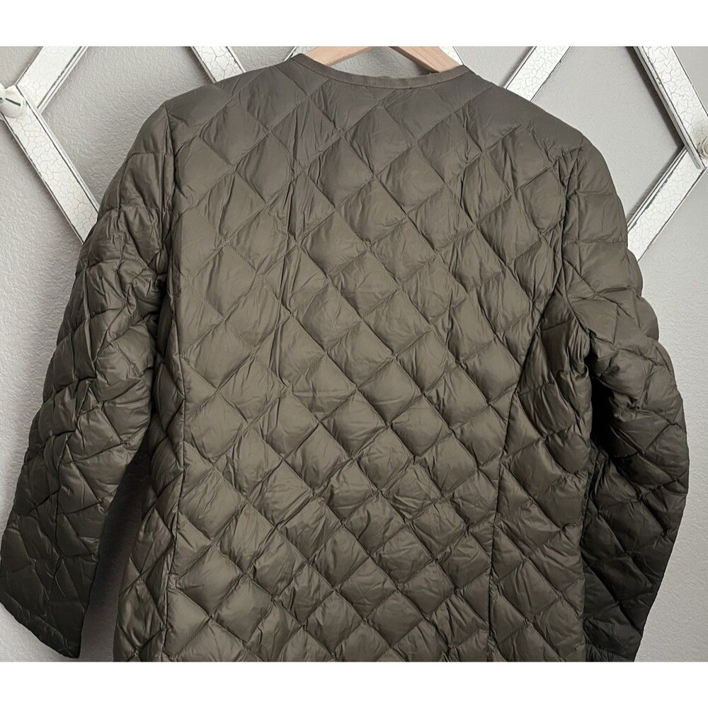 J.Jill Women's S Petite Long Lightweight Down Puffer Jacket - Picture 7 of 8